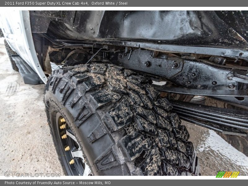 Oxford White / Steel 2011 Ford F350 Super Duty XL Crew Cab 4x4