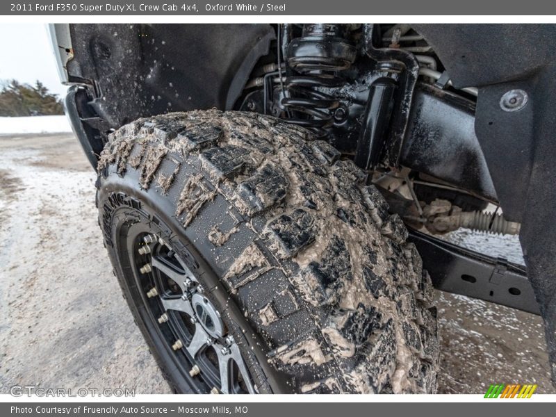 Oxford White / Steel 2011 Ford F350 Super Duty XL Crew Cab 4x4
