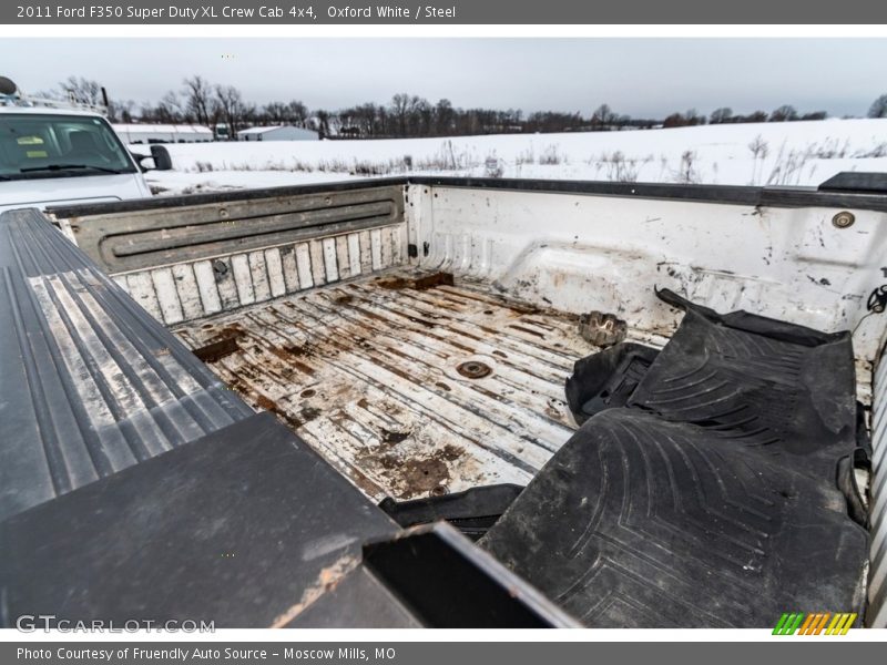 Oxford White / Steel 2011 Ford F350 Super Duty XL Crew Cab 4x4