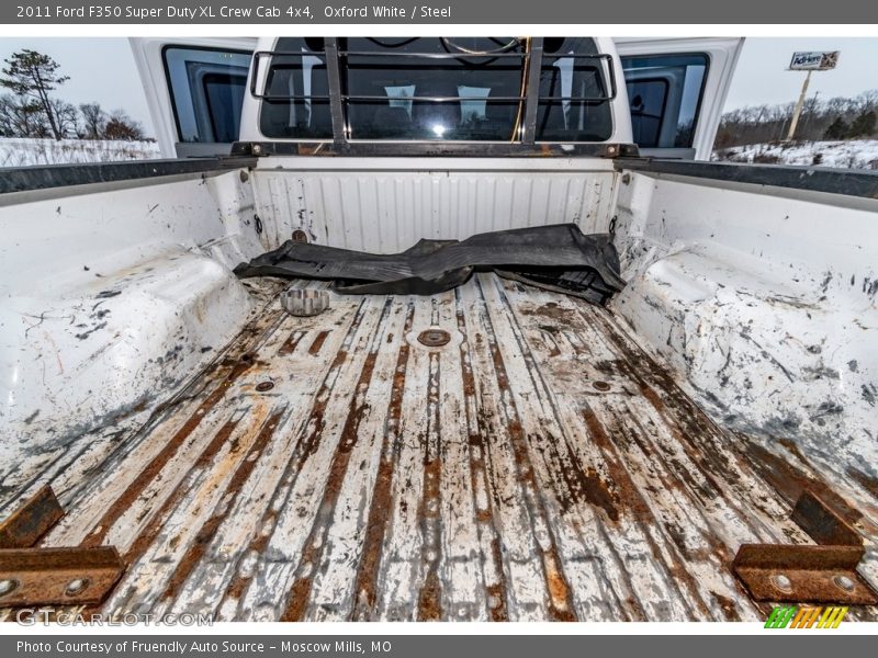 Oxford White / Steel 2011 Ford F350 Super Duty XL Crew Cab 4x4