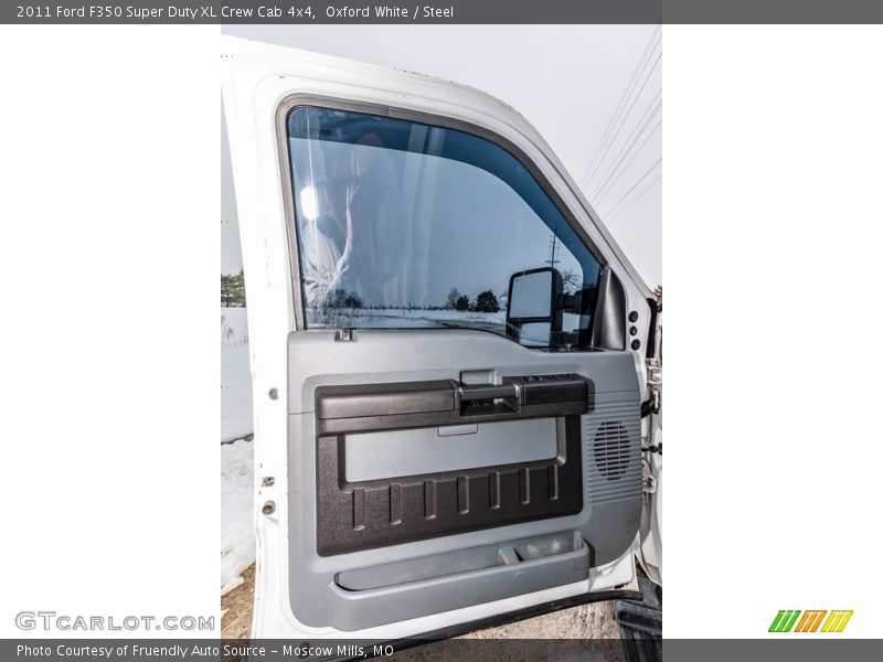 Oxford White / Steel 2011 Ford F350 Super Duty XL Crew Cab 4x4