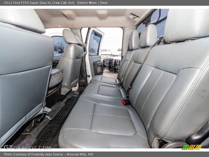 Oxford White / Steel 2011 Ford F350 Super Duty XL Crew Cab 4x4
