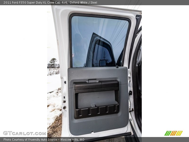 Oxford White / Steel 2011 Ford F350 Super Duty XL Crew Cab 4x4