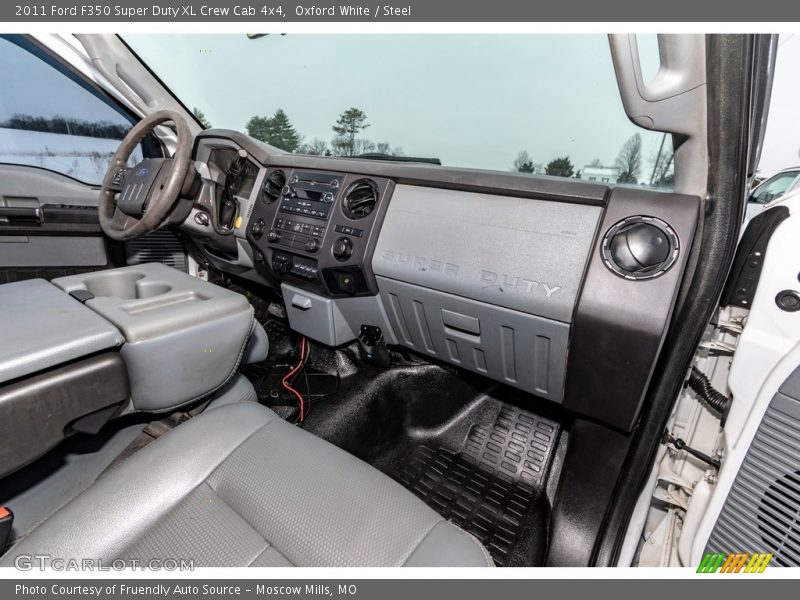 Oxford White / Steel 2011 Ford F350 Super Duty XL Crew Cab 4x4