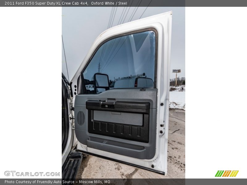 Oxford White / Steel 2011 Ford F350 Super Duty XL Crew Cab 4x4