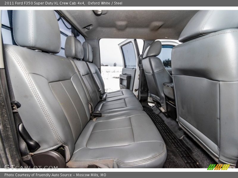 Oxford White / Steel 2011 Ford F350 Super Duty XL Crew Cab 4x4