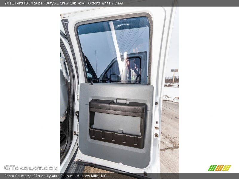 Oxford White / Steel 2011 Ford F350 Super Duty XL Crew Cab 4x4