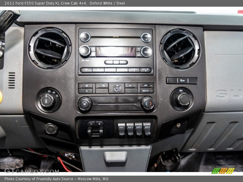 Oxford White / Steel 2011 Ford F350 Super Duty XL Crew Cab 4x4
