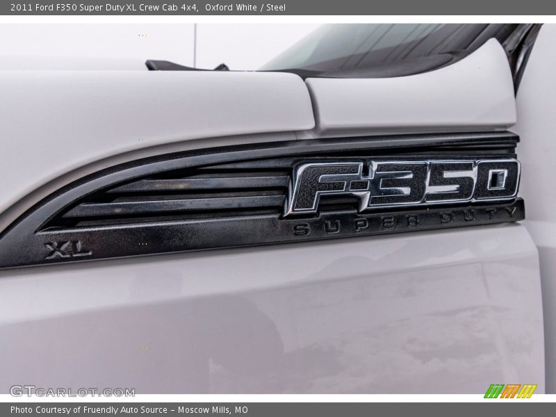 Oxford White / Steel 2011 Ford F350 Super Duty XL Crew Cab 4x4