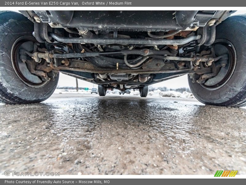 Oxford White / Medium Flint 2014 Ford E-Series Van E250 Cargo Van