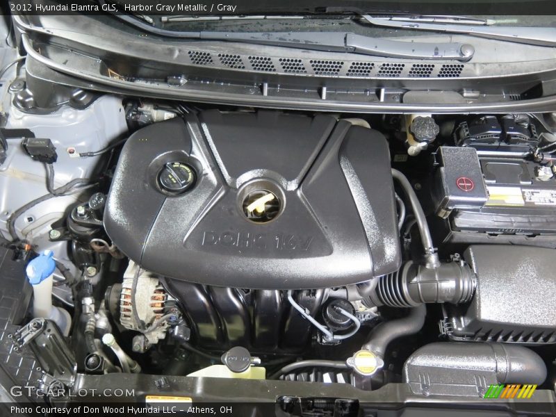 Harbor Gray Metallic / Gray 2012 Hyundai Elantra GLS