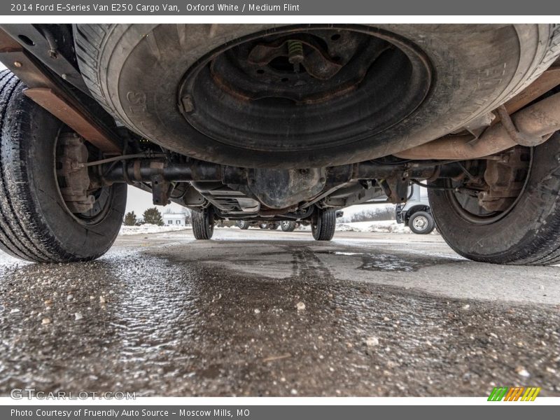 Oxford White / Medium Flint 2014 Ford E-Series Van E250 Cargo Van