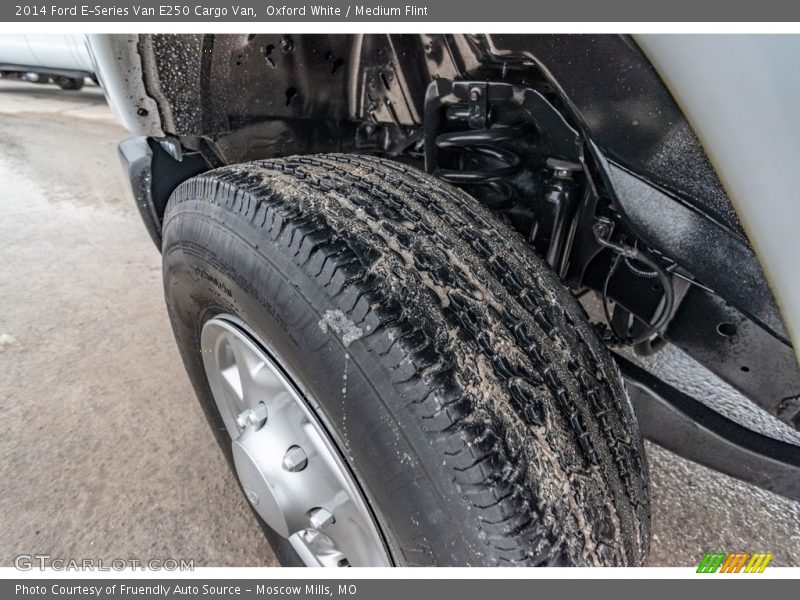 Oxford White / Medium Flint 2014 Ford E-Series Van E250 Cargo Van