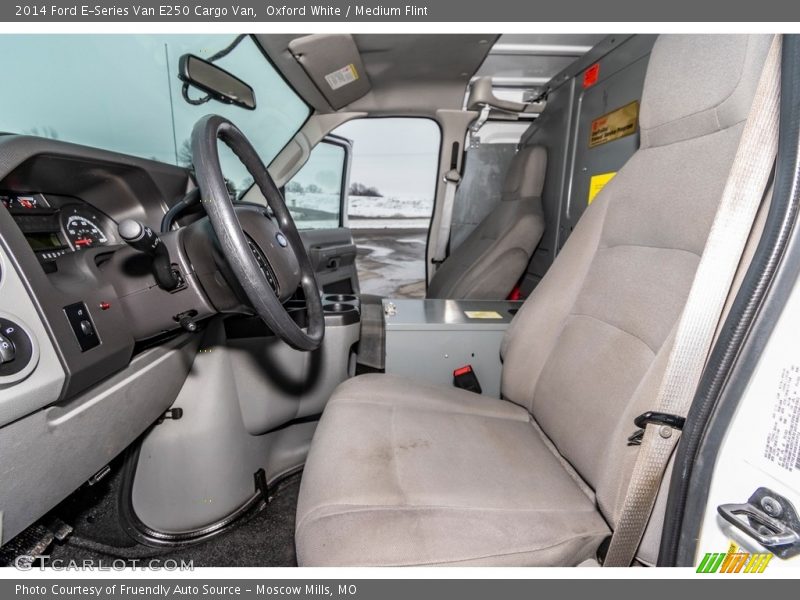 Oxford White / Medium Flint 2014 Ford E-Series Van E250 Cargo Van