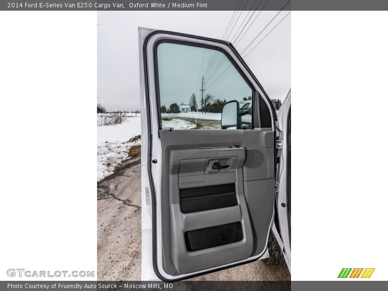 Oxford White / Medium Flint 2014 Ford E-Series Van E250 Cargo Van