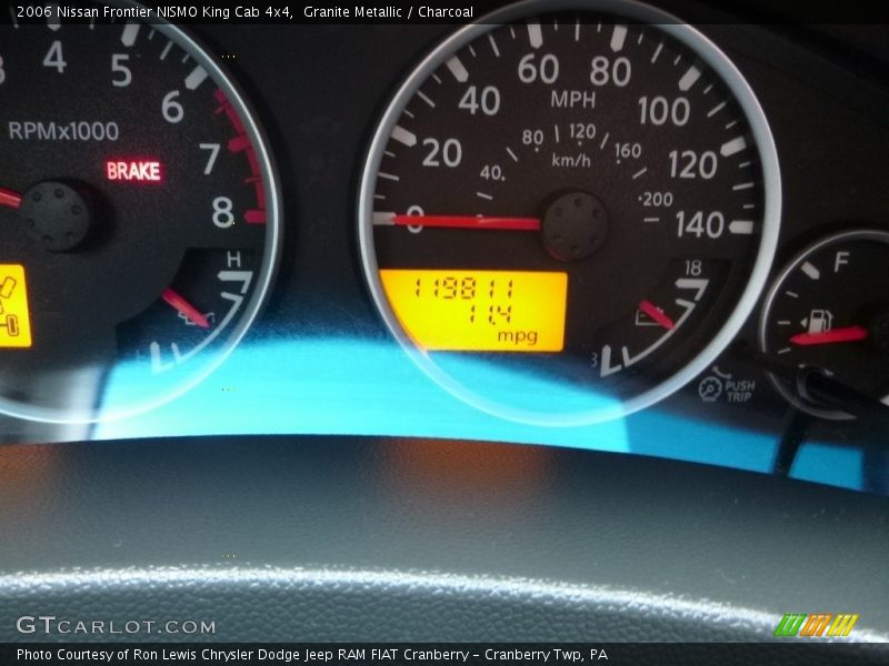 Granite Metallic / Charcoal 2006 Nissan Frontier NISMO King Cab 4x4