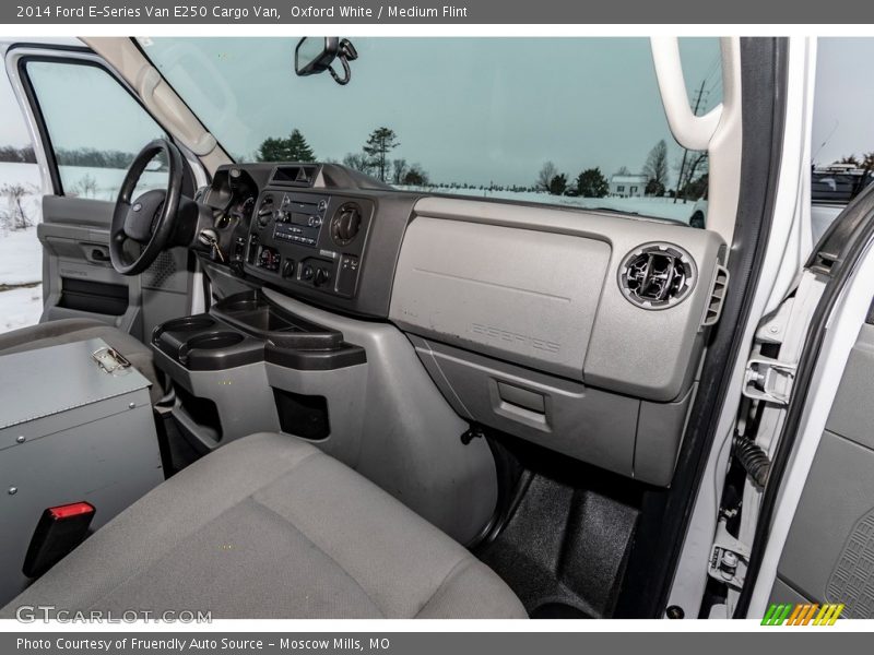 Oxford White / Medium Flint 2014 Ford E-Series Van E250 Cargo Van