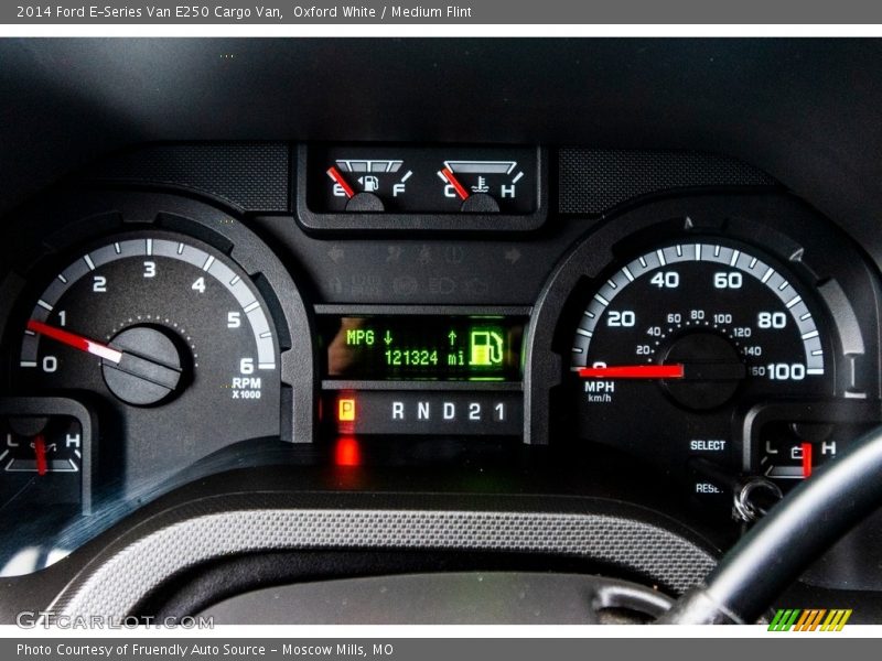 Oxford White / Medium Flint 2014 Ford E-Series Van E250 Cargo Van