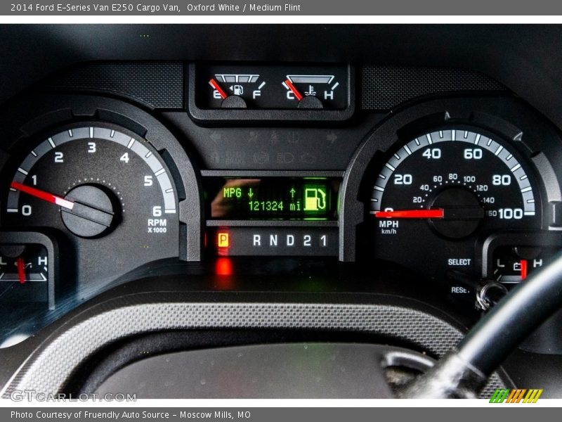 Oxford White / Medium Flint 2014 Ford E-Series Van E250 Cargo Van
