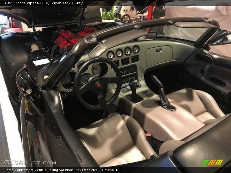 Front Seat of 1995 Viper RT-10