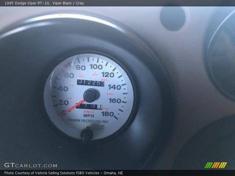 Viper Black / Gray 1995 Dodge Viper RT-10
