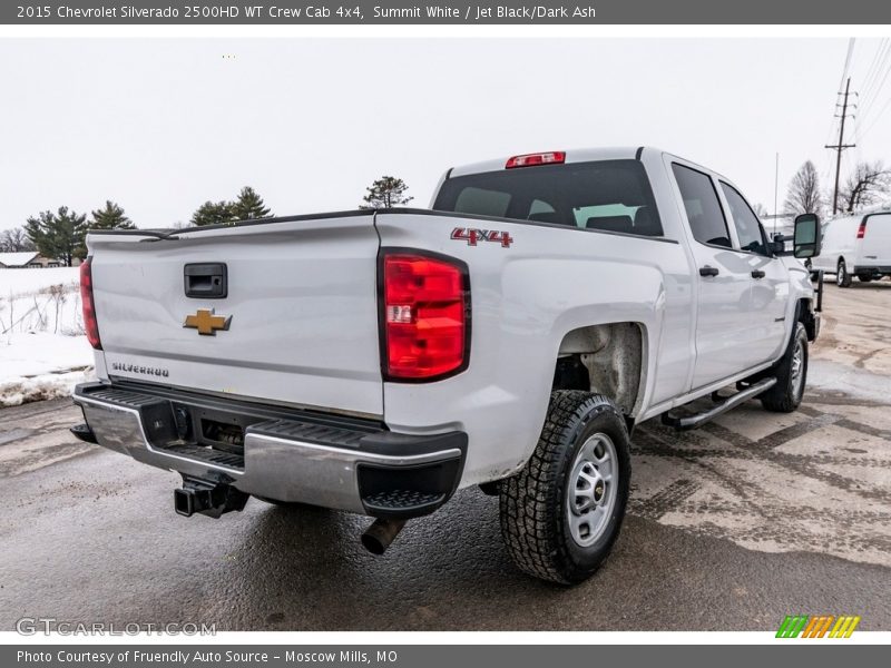 Summit White / Jet Black/Dark Ash 2015 Chevrolet Silverado 2500HD WT Crew Cab 4x4