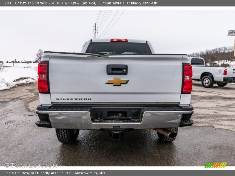 Summit White / Jet Black/Dark Ash 2015 Chevrolet Silverado 2500HD WT Crew Cab 4x4