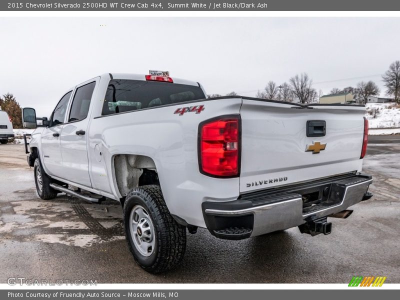 Summit White / Jet Black/Dark Ash 2015 Chevrolet Silverado 2500HD WT Crew Cab 4x4