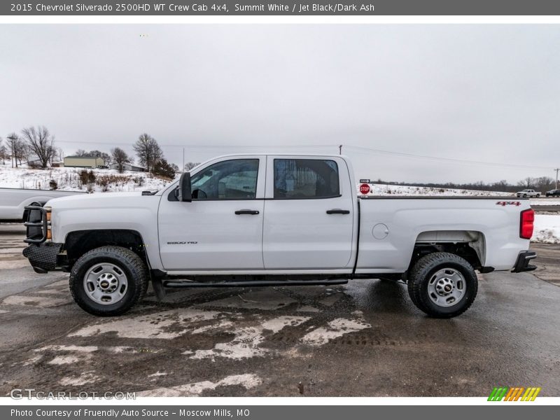 Summit White / Jet Black/Dark Ash 2015 Chevrolet Silverado 2500HD WT Crew Cab 4x4