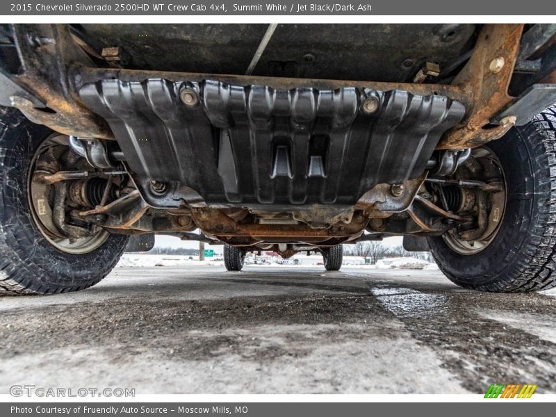 Summit White / Jet Black/Dark Ash 2015 Chevrolet Silverado 2500HD WT Crew Cab 4x4