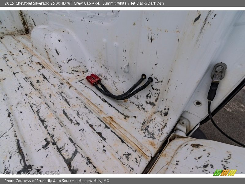 Summit White / Jet Black/Dark Ash 2015 Chevrolet Silverado 2500HD WT Crew Cab 4x4