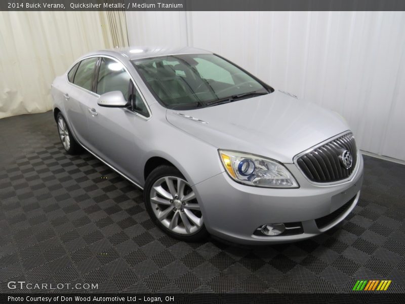 Quicksilver Metallic / Medium Titanium 2014 Buick Verano