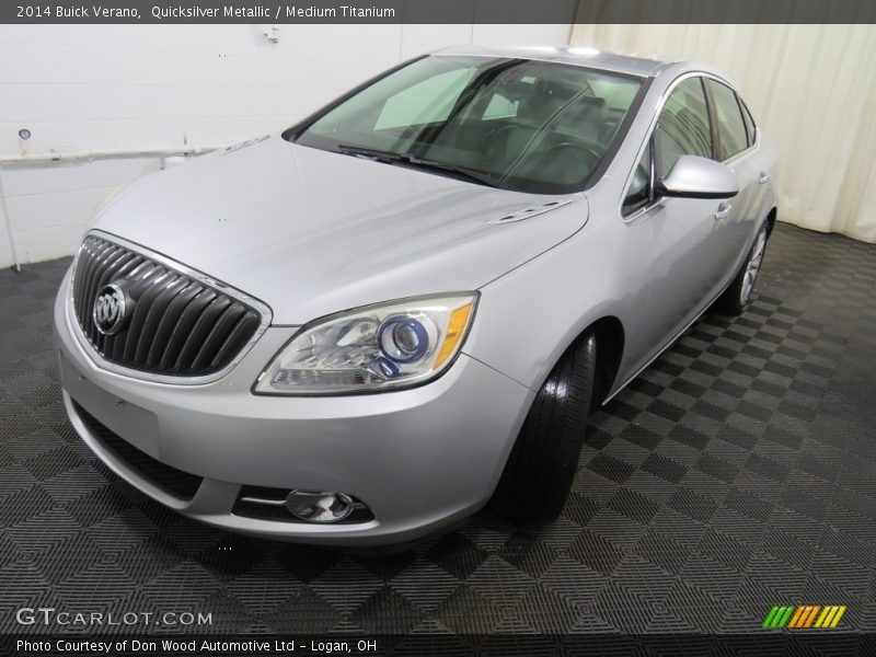 Quicksilver Metallic / Medium Titanium 2014 Buick Verano