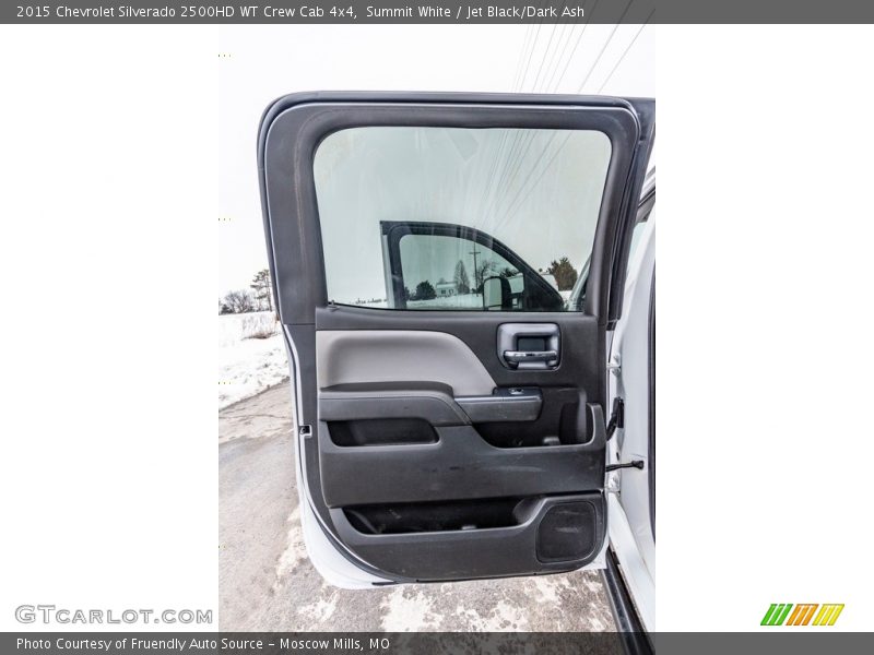 Summit White / Jet Black/Dark Ash 2015 Chevrolet Silverado 2500HD WT Crew Cab 4x4