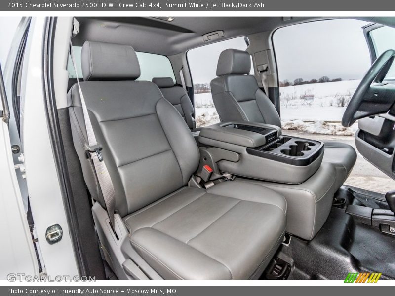 Summit White / Jet Black/Dark Ash 2015 Chevrolet Silverado 2500HD WT Crew Cab 4x4