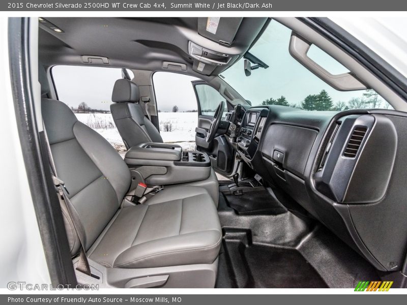 Summit White / Jet Black/Dark Ash 2015 Chevrolet Silverado 2500HD WT Crew Cab 4x4