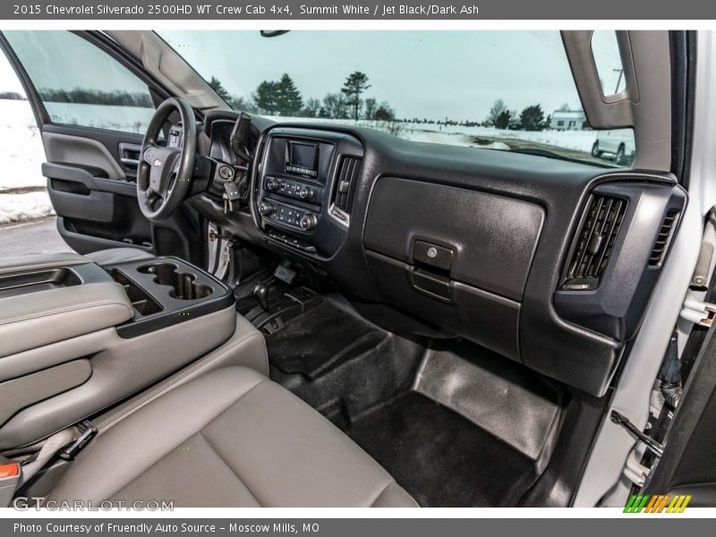 Summit White / Jet Black/Dark Ash 2015 Chevrolet Silverado 2500HD WT Crew Cab 4x4