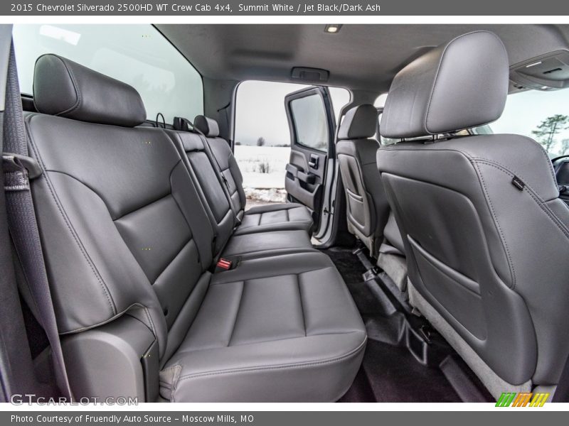 Summit White / Jet Black/Dark Ash 2015 Chevrolet Silverado 2500HD WT Crew Cab 4x4