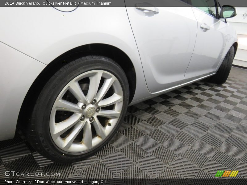 Quicksilver Metallic / Medium Titanium 2014 Buick Verano