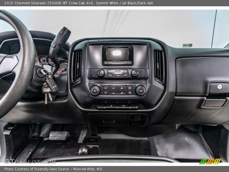 Summit White / Jet Black/Dark Ash 2015 Chevrolet Silverado 2500HD WT Crew Cab 4x4