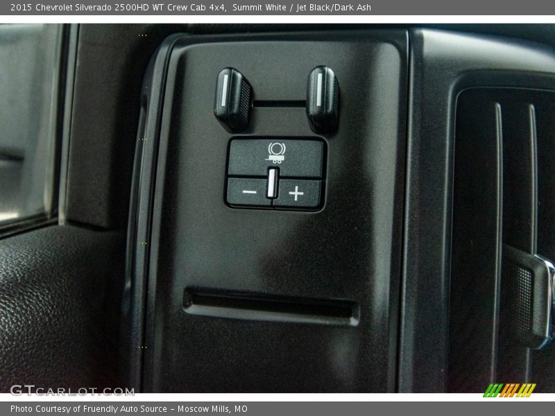 Summit White / Jet Black/Dark Ash 2015 Chevrolet Silverado 2500HD WT Crew Cab 4x4