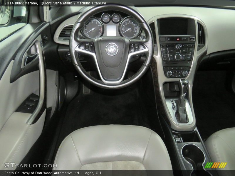 Quicksilver Metallic / Medium Titanium 2014 Buick Verano