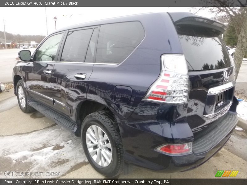 Claret Mica / Black 2018 Lexus GX 460