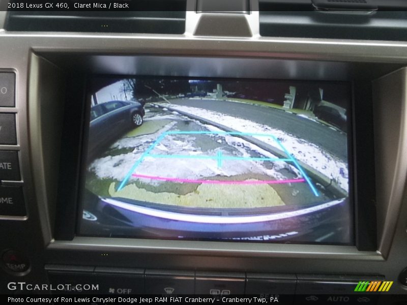 Claret Mica / Black 2018 Lexus GX 460