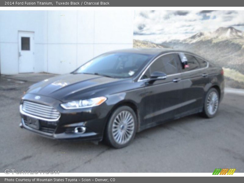 Tuxedo Black / Charcoal Black 2014 Ford Fusion Titanium