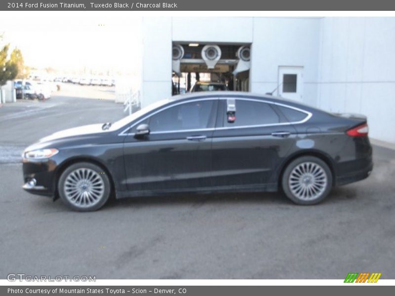 Tuxedo Black / Charcoal Black 2014 Ford Fusion Titanium