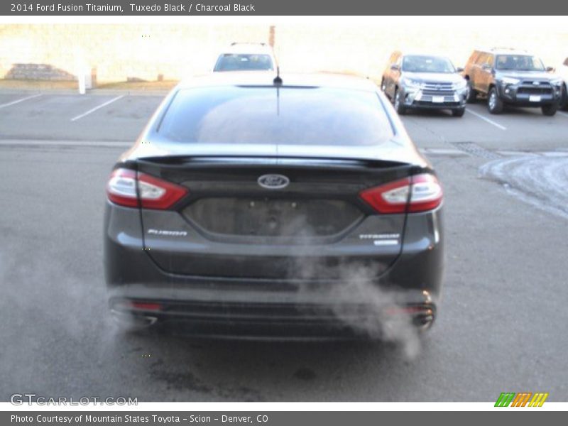 Tuxedo Black / Charcoal Black 2014 Ford Fusion Titanium