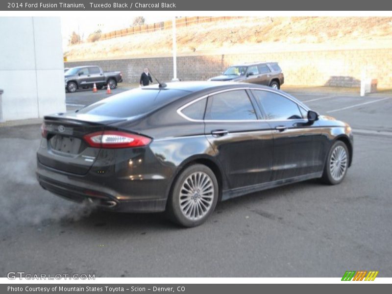 Tuxedo Black / Charcoal Black 2014 Ford Fusion Titanium