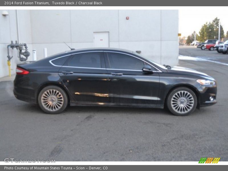 Tuxedo Black / Charcoal Black 2014 Ford Fusion Titanium