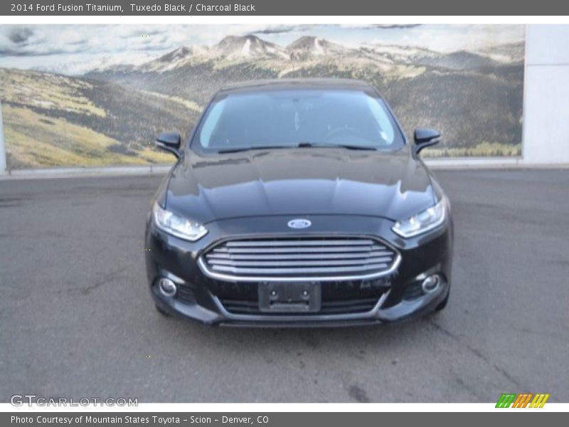 Tuxedo Black / Charcoal Black 2014 Ford Fusion Titanium